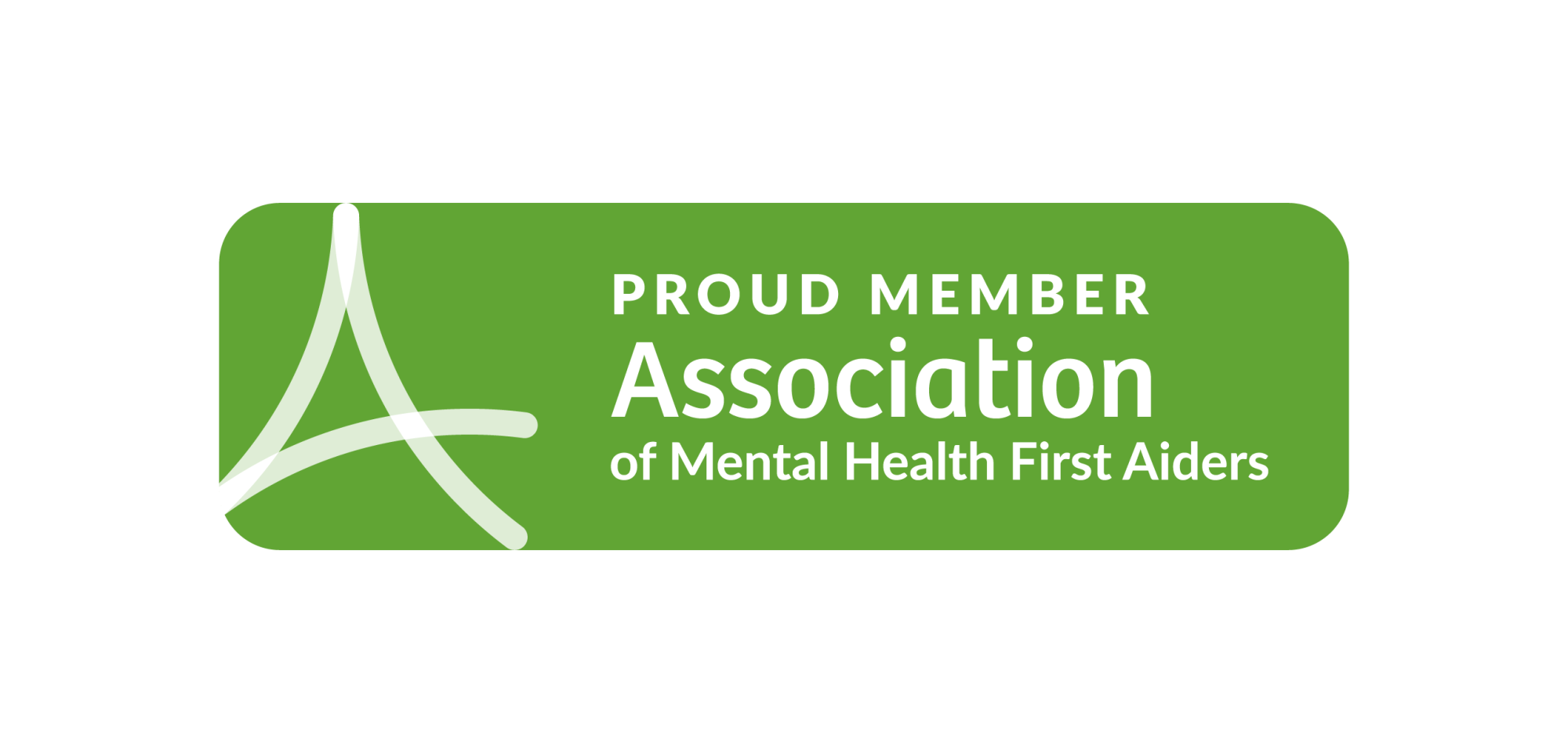 logo association of mental health first aiders green